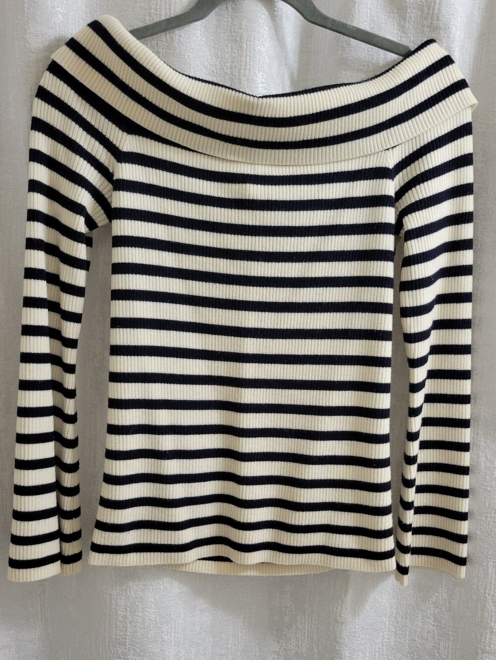 Club Monaco Off The Shoulder Merino Knit